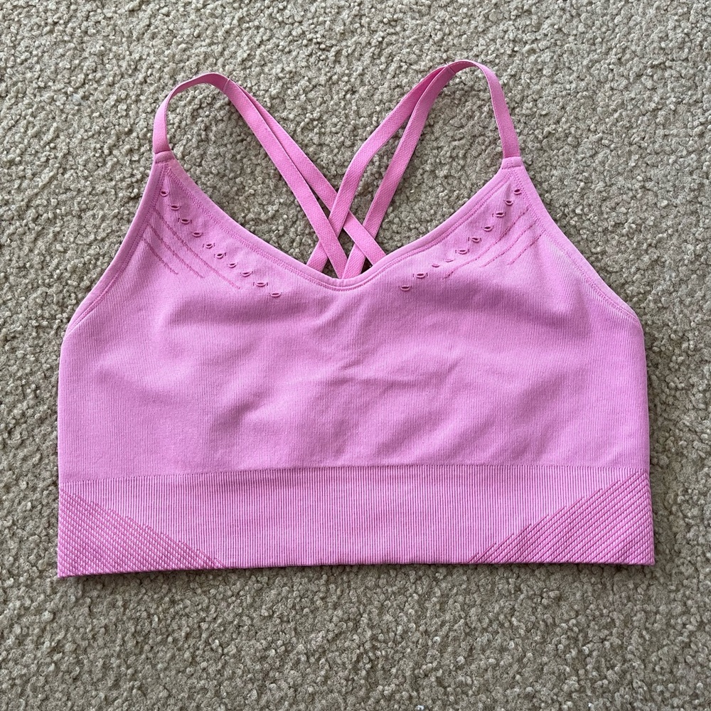 Light Pink Sports Bra